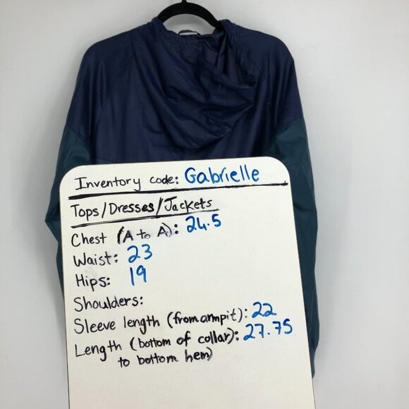 Nike Men's teal The Windrunner lightweight jacket in Squadron Blue / Sail size L - Picture 15 of 16